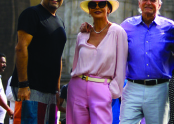 Shailendra Singh plays perfect host to Michael Douglas & Catherine Zeta-Jones