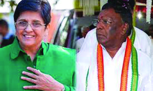 Bedi hits back, questions the ‘developmental agenda’ of Narayanasamy Govt