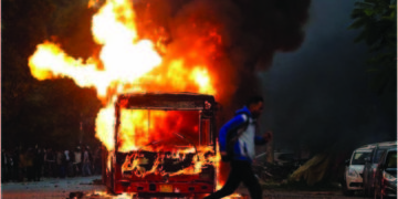 Protests against CAA turn violent in Delhi, WB
