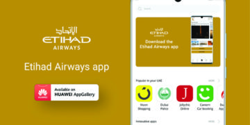 Etihad launches mobile application on Huawei’s AppGallery