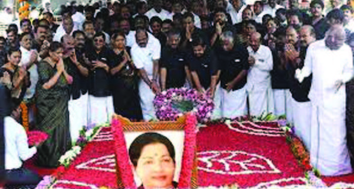 Silent march marks Jaya 3rd death anniversary