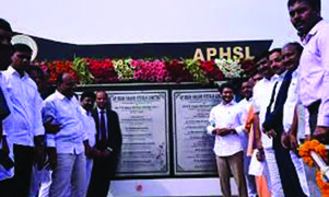 Jagan lays foundation for Kadapa Steel Plant