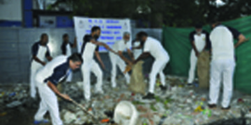 ICG organised special plogging as part of Swachhta Pakhwada