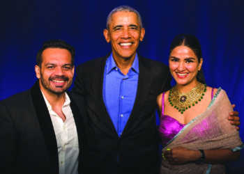 Green Warriors Gaurav, Ritu meet former US Prez Obama in Singapore