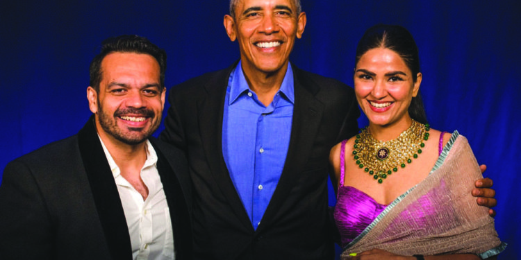 Green Warriors Gaurav, Ritu meet former US Prez Obama in Singapore