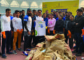 Kiren Rijiju participates in grand finale of 50 cities plogging run