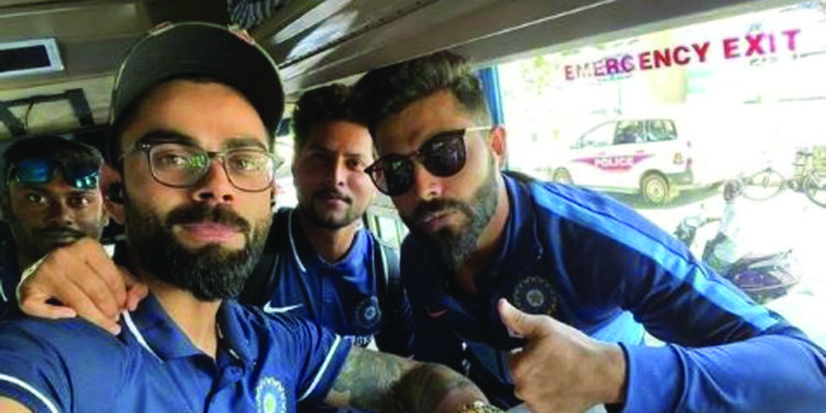 India, WI teams arrive Chennai for first ODI