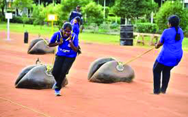 Coast Guard fitness challenge held at VIT