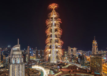 Burj Khalifa captivates the globe with spectacular New Year’s eve show in Downtown Dubai