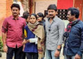 DMK youth wing leader Udhayanidhi Stalin meets JNU students in New Delhi   