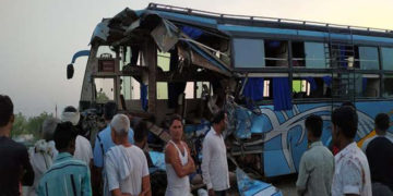 25 Gujarat pilgrims injured as truck hits bus on Delhi-Haridwar national highway