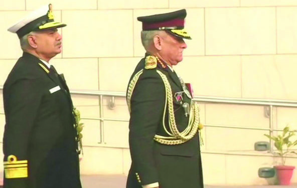 General Bipin Rawat takes charge as first Chief of Defence Staff