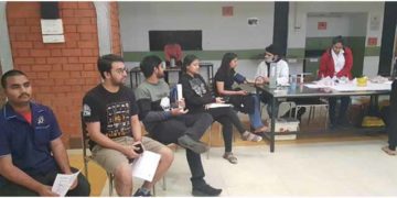 Armed Forces officers organize blood donation camp at IIM Ahmedabad