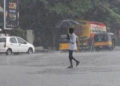 Light showers drench Singara Chennai citizens on New Year eve