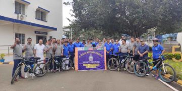 Cycle expedition to create awareness on ‘aerospace safety’ held