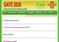 GATE 2020 admit card released by IIT-Delhi