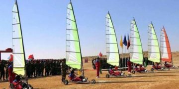 Army conducts land yachting expedition in Rann Of Kutch