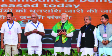 Prime Minister disburses Rs 12,000 crore to 6 crore farmers at one go