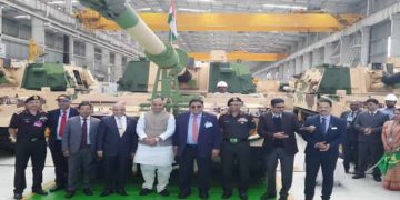Rajnath Singh flags off 51st K-9 Vajra at L&T gun-making facility