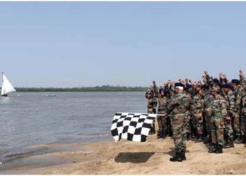 Indian Army flags off ocean sailing expedition from Mumbai to Okha