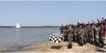 Indian Army flags off ocean sailing expedition from Mumbai to Okha
