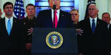 No Americans were wounded in Iranian missile attack, says Trump