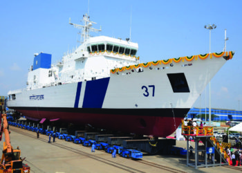 6th Offshore Patrol Vessel of ICG launched