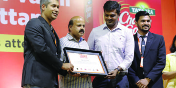 Celebrating Pride of Tamil: making most number of unique Rangoli in a single location; `TATA TEA Chakra Gold’ enters Asia Book of Records