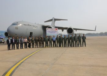 IAF aircraft leaves for China’s coronavirus-hit Wuhan City, to bring back 80 Indians on Thursday