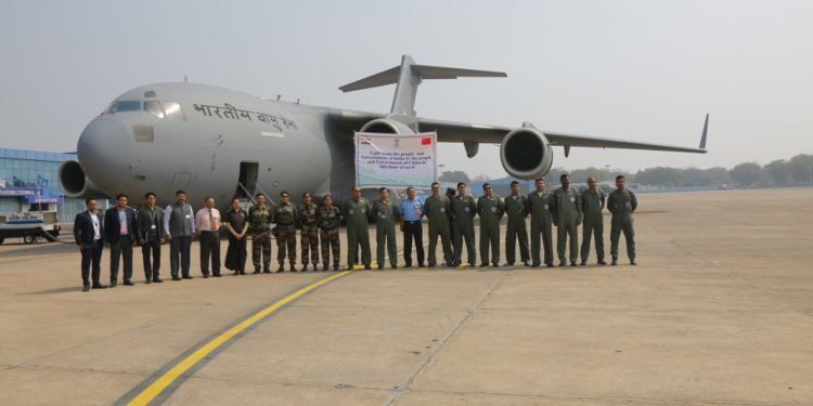 IAF aircraft leaves for China’s coronavirus-hit Wuhan City, to bring back 80 Indians on Thursday
