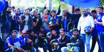 Yamaha begins on-ground motorcycling event; The Call of the Blue weekend touring in Chennai
