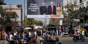 Trump’s three-hour trip to Ahmedabad will cost Gujarat exchequer Rs. 80 cr-85 cr