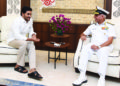 Eastern Naval Commander calls on Chief Minister Jagan Mohan Reddy