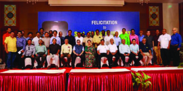 District Cricket Associations felicitates first woman president of TNCA Rupa Gurunath