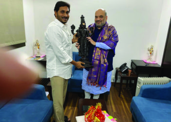 AP Chief Minister Jagan meets Amit Shah; seeks approval of Disha Act