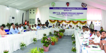 Jagan directs officials to complete Phase-I of the Veligonda Irrigation Project before July
