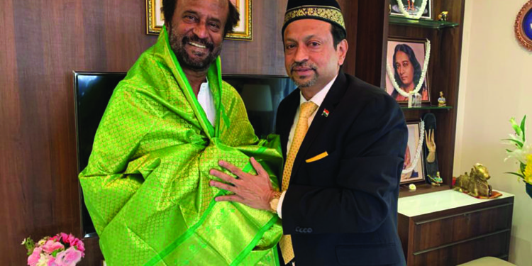 Haj Association Chairman meets Rajinikanth, claims the meeting as courtesy call