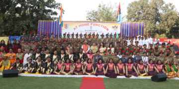 Governor hosts ‘At Home’ ceremony in Gandhinagar for NCC Republic Day Contingent