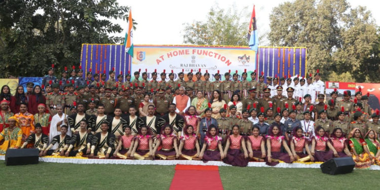 Governor hosts ‘At Home’ ceremony in Gandhinagar for NCC Republic Day Contingent