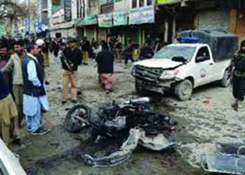 Eight killed, 35 hurt as bomber blows himself up in Pakistan