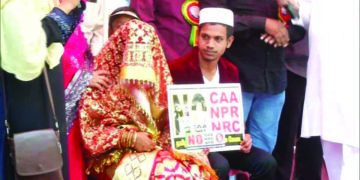 Anti-CAA stir site turns into a marriage venue for Muslim couple