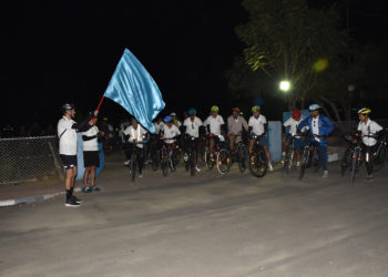 Joint Civil-Military goodwill cycling expedition covers Vadodara-Statue of Unity on Saturday
