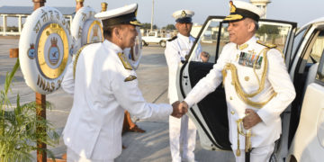 Rear Admiral Puruvir Das NM takes over as fourth Flag Officer Commanding of Gujarat Naval Area (FOGNA)