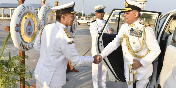 Rear Admiral Puruvir Das NM takes over as fourth Flag Officer Commanding of Gujarat Naval Area (FOGNA)