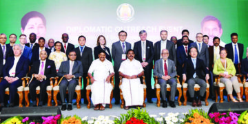 Chief Minister tells diplomats to act as bridge to strengthen ties between their country and TN