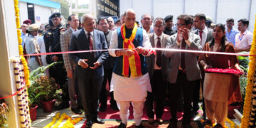 Defence Minister Rajnath inaugurates LCH hangar, says HAL is backbone of IAF