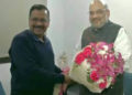 Kejriwal discusses Delhi’s development with Shah at his residence