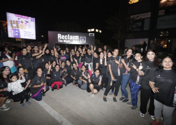 150 fearless women take part in First Edition of Reclaim The Night..Run held on Sindhu Bhavan Road, Ahmedabad  