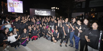 150 fearless women take part in First Edition of Reclaim The Night..Run held on Sindhu Bhavan Road, Ahmedabad  