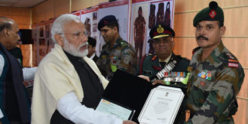 Honour for invention: PM Modi fetes Subedar Abdullah Baig for making ‘Multipurpose Digging Tool’